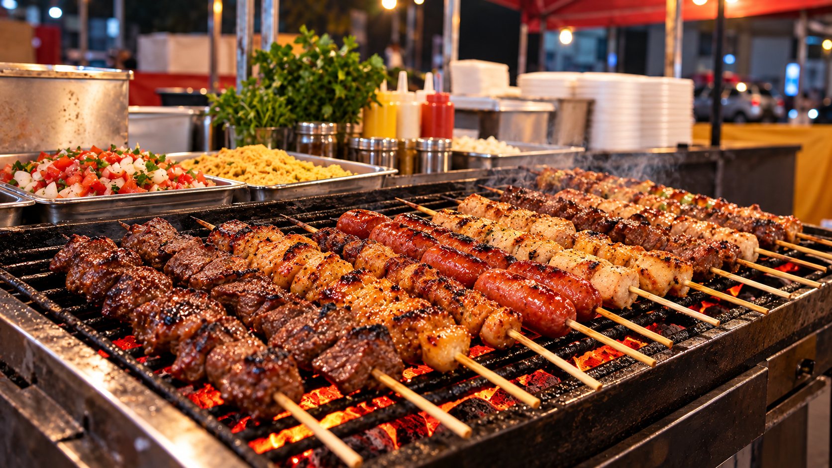 Como montar um negócio de churrasquinho: equipamentos, investimento e como calcular o lucro