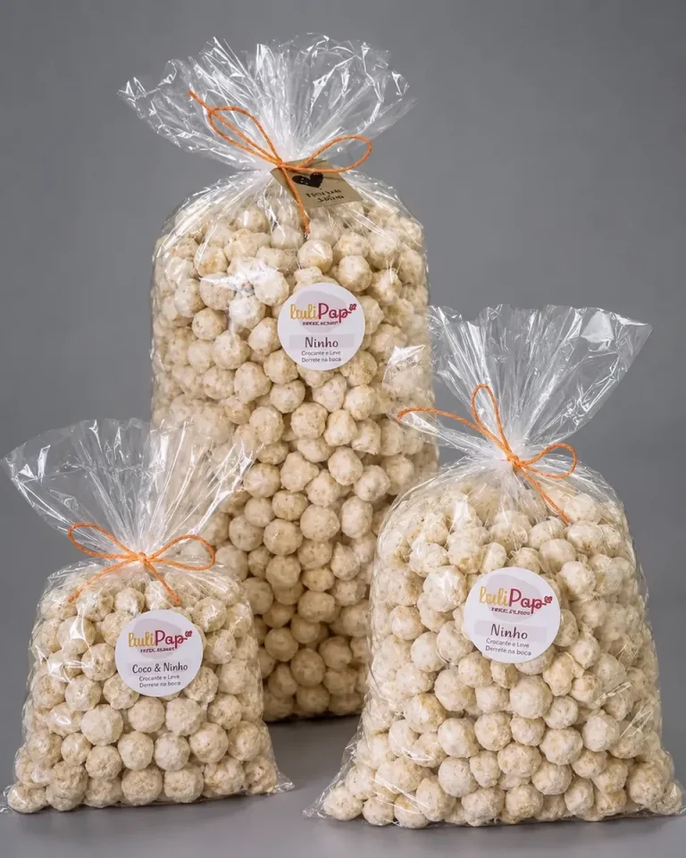 Embalagens para pipoca gourmet
