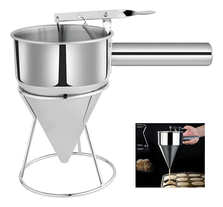 Funil Inox Dosador