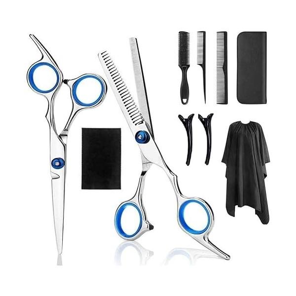 Kit de tesouras e pentes